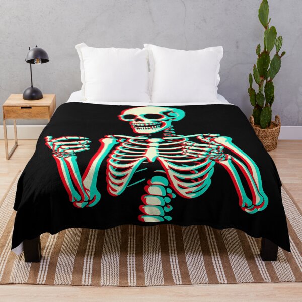 Item preview, Anaglyph 3D Skeleton designed and sold by Ghost on Toast.