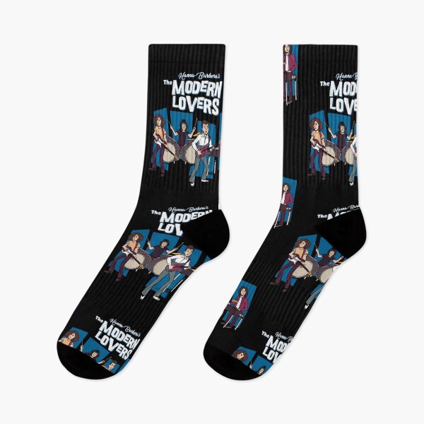 Item preview, The Moderns Lovers Cartoon Band Retro Music designed and sold by Comentalaluza.