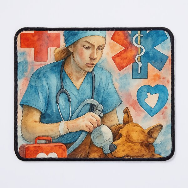 Item preview, Animal Emergency Care - Critical Veterinary Medicine - ER Vet Tech Gift designed and sold by TONSNAP.