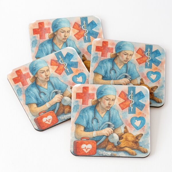 Item preview, Animal Emergency Care - Critical Veterinary Medicine - ER Vet Tech Gift designed and sold by TONSNAP.