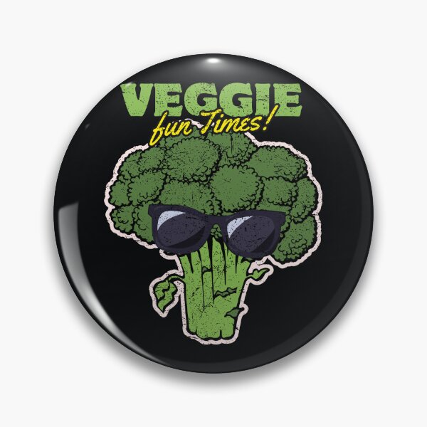 Item preview, Playful Sunglasses-Wearing Broccoli with Vintage Feel designed and sold by SplashTastic.