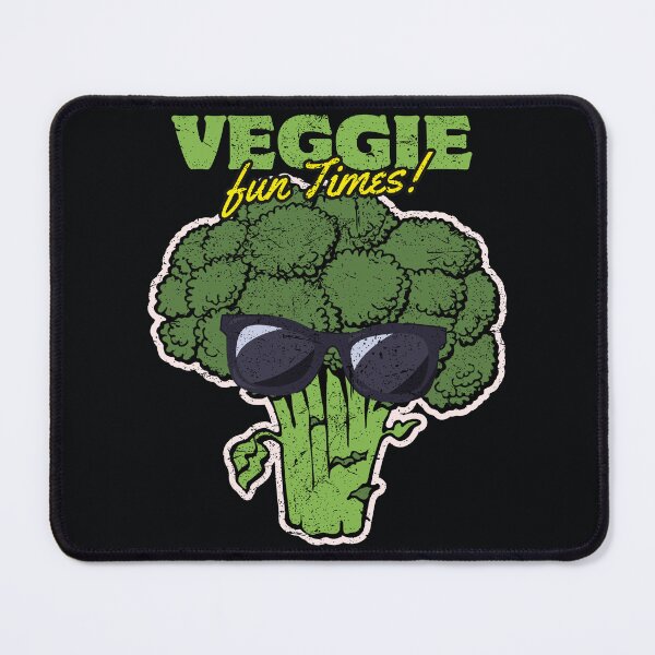 Item preview, Playful Sunglasses-Wearing Broccoli with Vintage Feel designed and sold by SplashTastic.