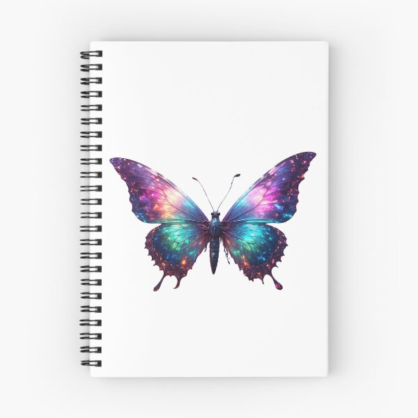 Item preview, Galaxy Butterfly Art – Colorful Glowing Butterfly designed and sold by GloriousArtSKD.