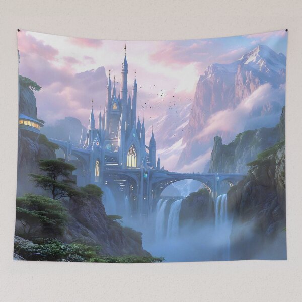 Item preview, Citadel of the Skyfalls designed and sold by ArtBarnes.