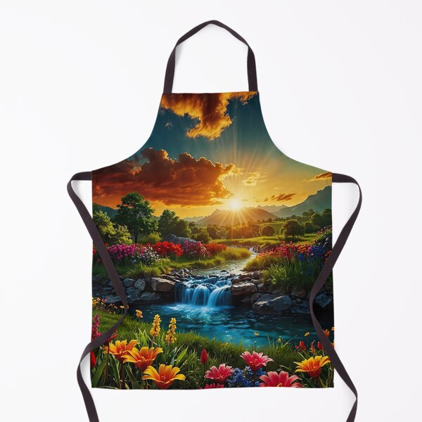 Item preview, The Stream of the Golden Morning designed and sold by PixelParadies.