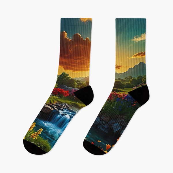 Item preview, The Stream of the Golden Morning designed and sold by PixelParadies.