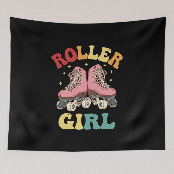 Item preview, Roller Girl Retro Skating Lover 70s 80s Skates Cute designed and sold by alenaz.