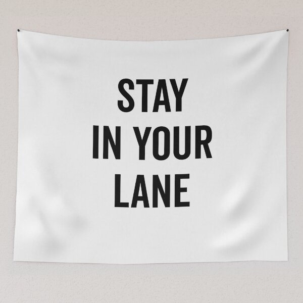 Item preview, Permanecer en su carril designed and sold by Frank Ring.