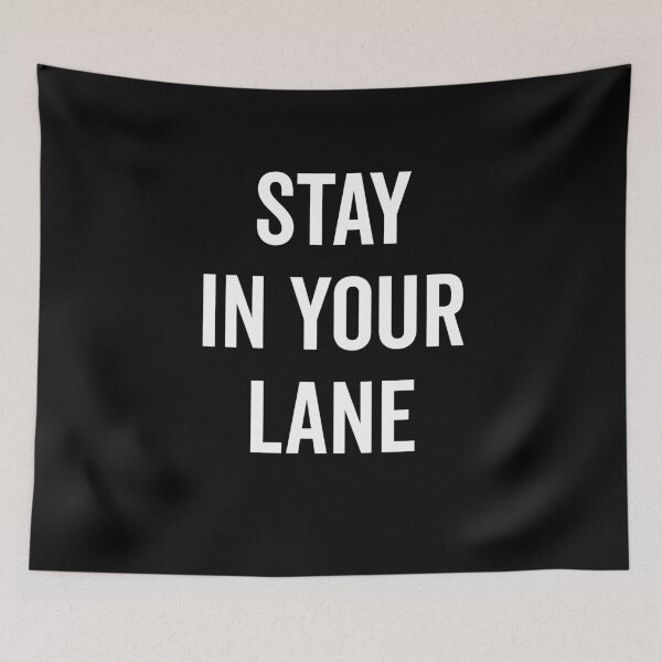Item preview, Permanecer en su carril designed and sold by Frank Ring.