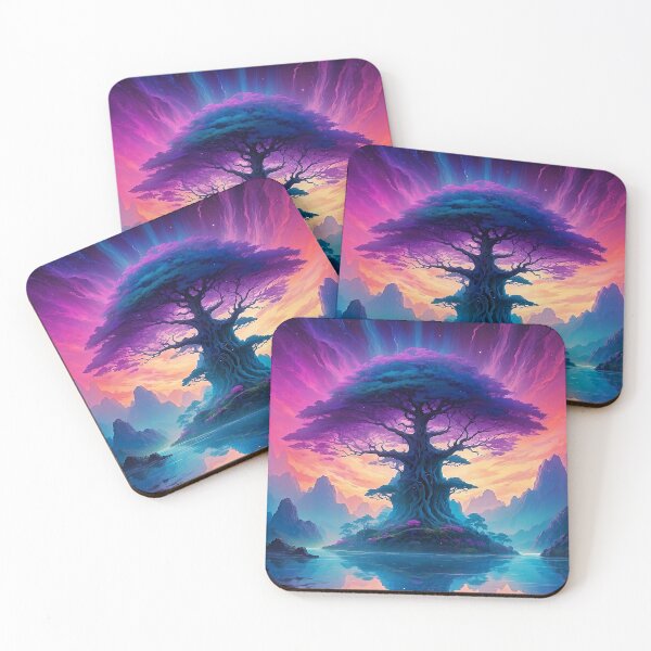 Item preview, The World Tree at Sunset designed and sold by PixelParadies.