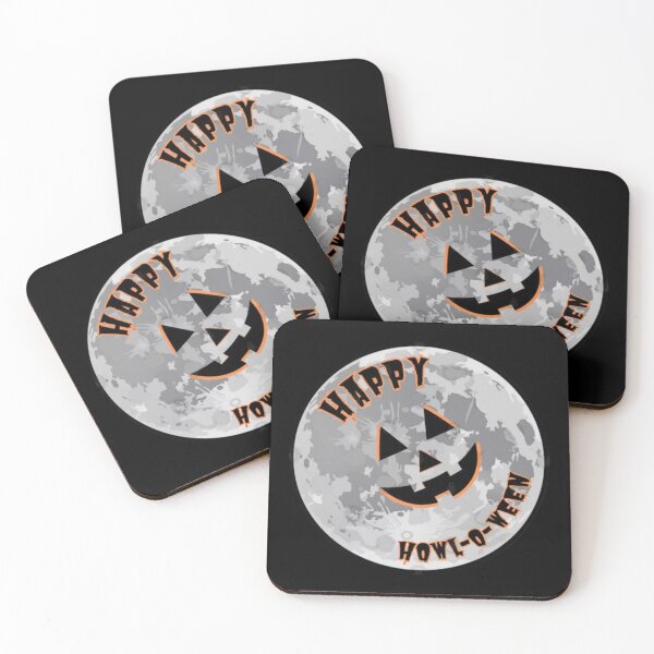 Item preview, Happy Howl-o-Ween Moon designed and sold by MACodDesigns.