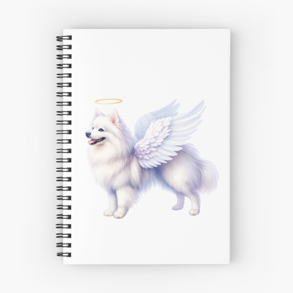 Item preview, American Eskimo Dog Angel designed and sold by TheAnimalZ00.