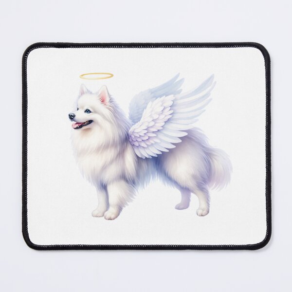 Item preview, American Eskimo Dog Angel designed and sold by TheAnimalZ00.