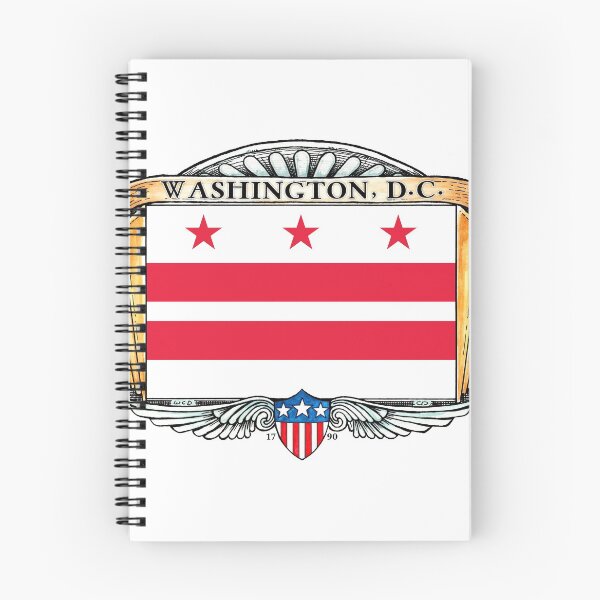 Item preview, Washington D.C. Art Deco Design with Flag designed and sold by Cleave.