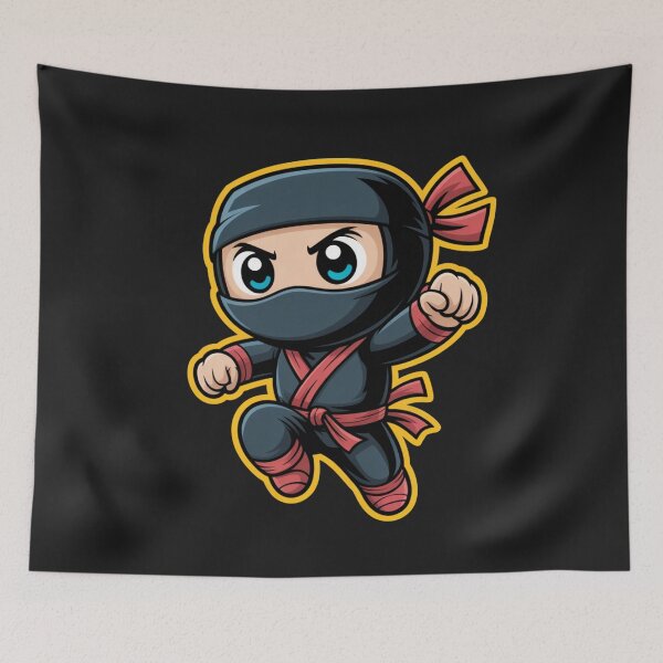 Item preview, Epic Blocky Ninja Kid designed and sold by SignumShop.