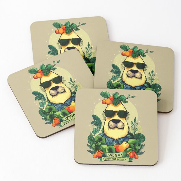 Item preview, Let Your Shirts Be Vegan designed and sold by Zofia Sosnecka.