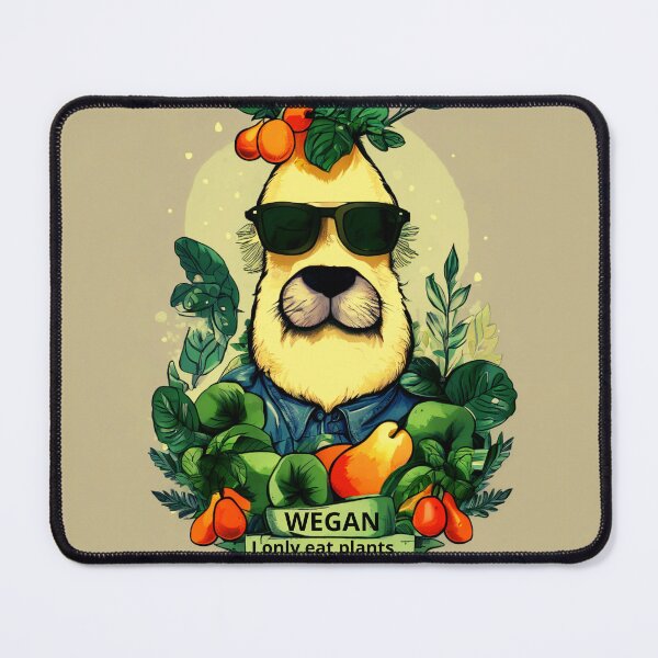 Item preview, Let Your Shirts Be Vegan designed and sold by Zofia Sosnecka.