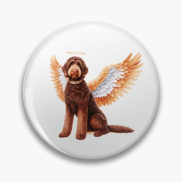 Item preview, Australian Labradoodle Angel designed and sold by TheAnimalZ00.
