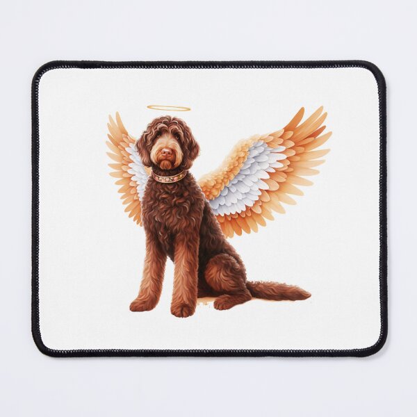 Item preview, Australian Labradoodle Angel designed and sold by TheAnimalZ00.