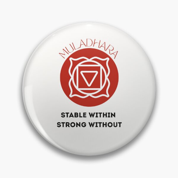 Item preview, Muladhara Root Chakra T-Shirt - Stable Within Strong Without designed and sold by CHAKRUNER.