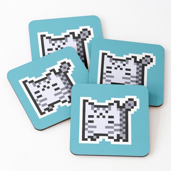 Item preview, Gray Tabby Pixel-Cat designed and sold by Wojciech Sumara.