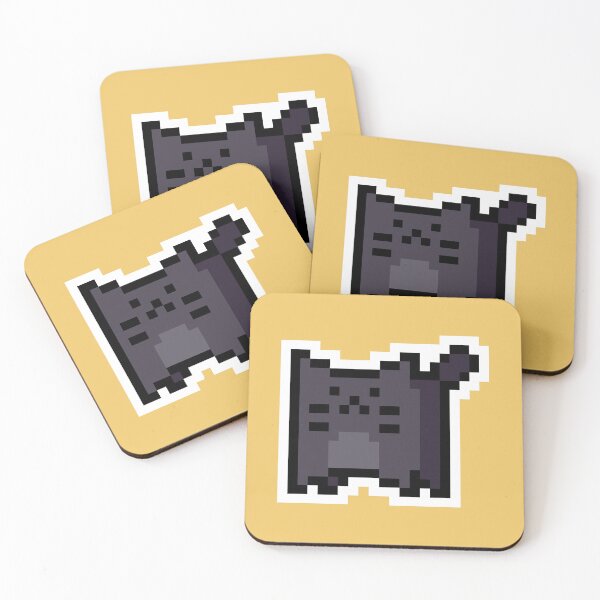 Item preview, Black Pixel-Cat designed and sold by Wojciech Sumara.
