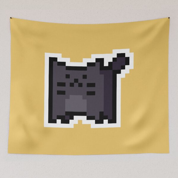 Item preview, Black Pixel-Cat designed and sold by Wojciech Sumara.