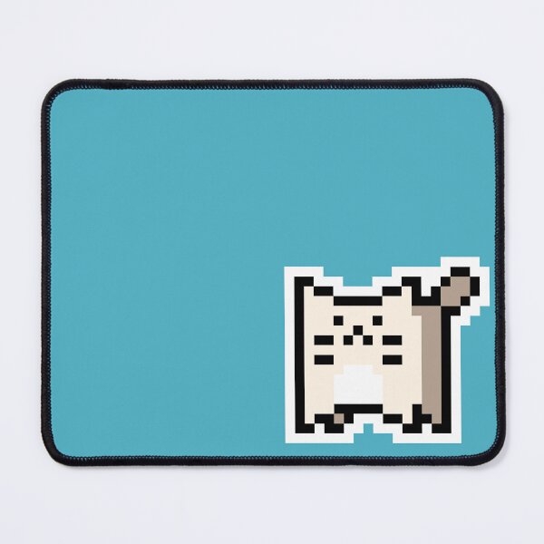 Item preview, White Pixel-Cat designed and sold by Wojciech Sumara.