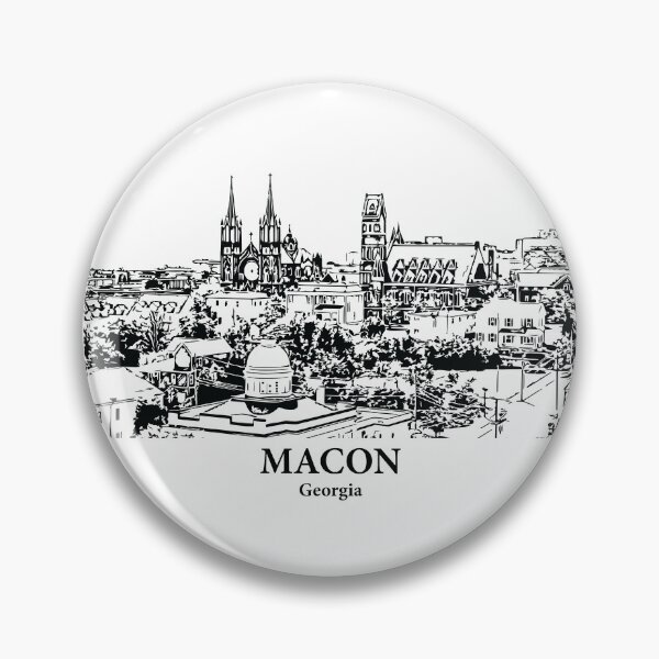 Item preview, Macon – Georgia designed and sold by Lakeric Cityscapes.