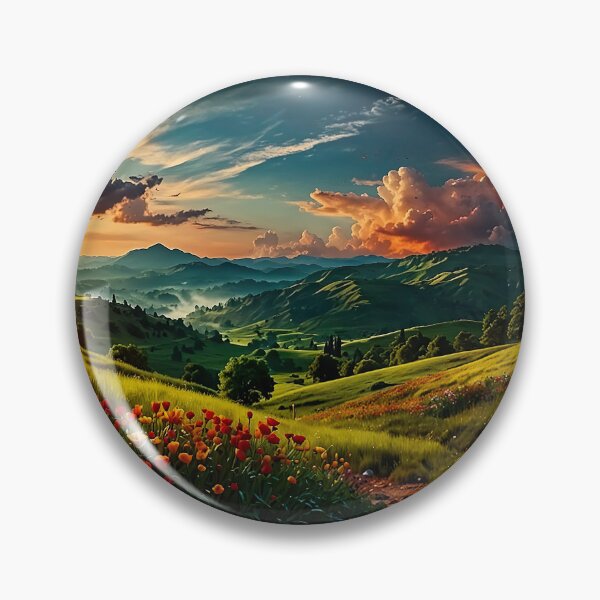 Item preview, The path through the blooming valley designed and sold by PixelParadies.
