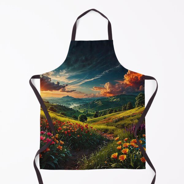 Item preview, The path through the blooming valley designed and sold by PixelParadies.