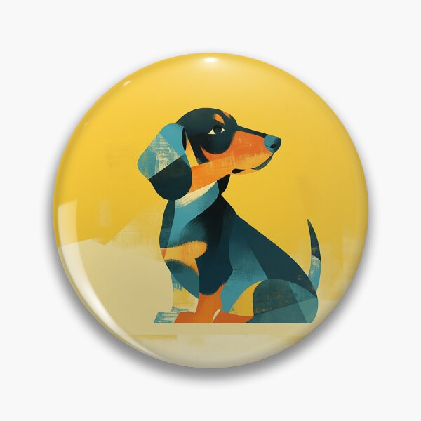 Item preview, Minimalist Papercut Dachshund Dog Art designed and sold by Christian Weiss.