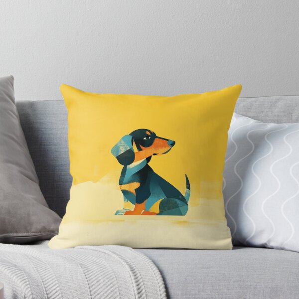 Item preview, Minimalist Papercut Dachshund Dog Art designed and sold by Christian Weiss.