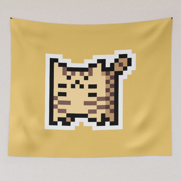 Item preview, Beige Tabby Pixel-Cat designed and sold by Wojciech Sumara.