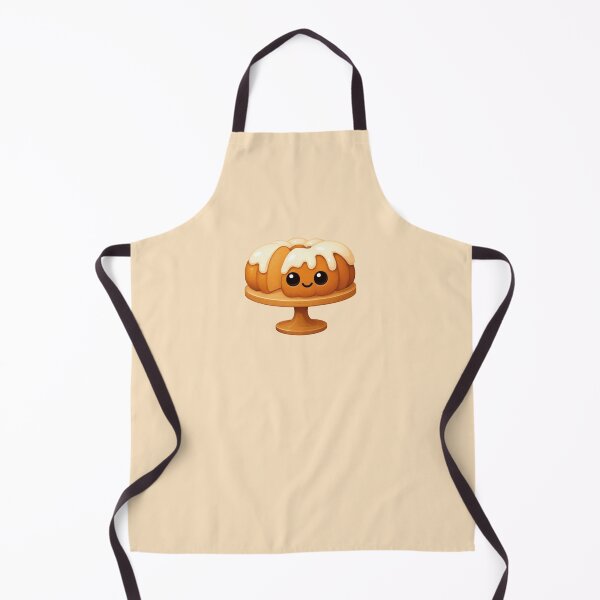 Item preview, Cute kawaii pumpkin spice cake designed and sold by FatBirdie.
