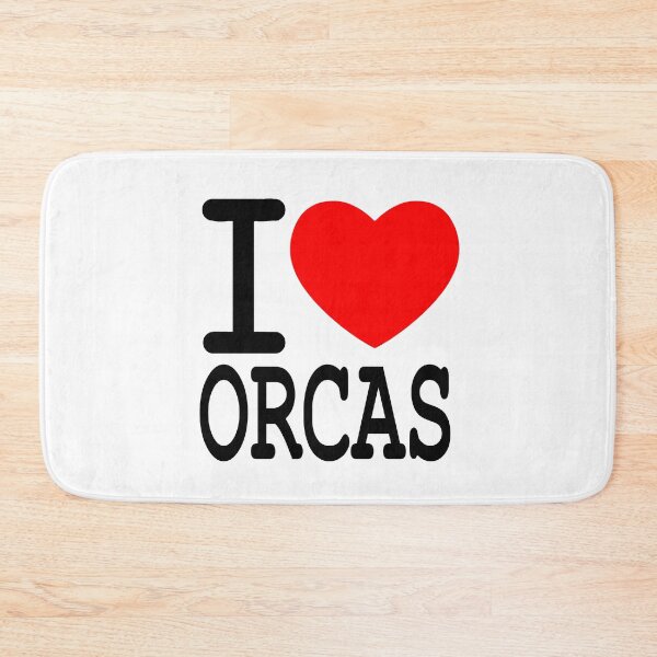 Item preview, I Heart Orcas  designed and sold by Killa Clothes.