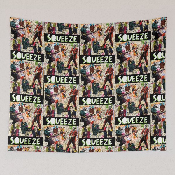 Item preview, Squeezes Band Album Art Music Lovers designed and sold by Comentalaluza.