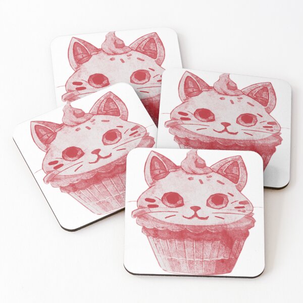 Item preview, Cute Kitty Cat CupCake designed and sold by kinpirks.