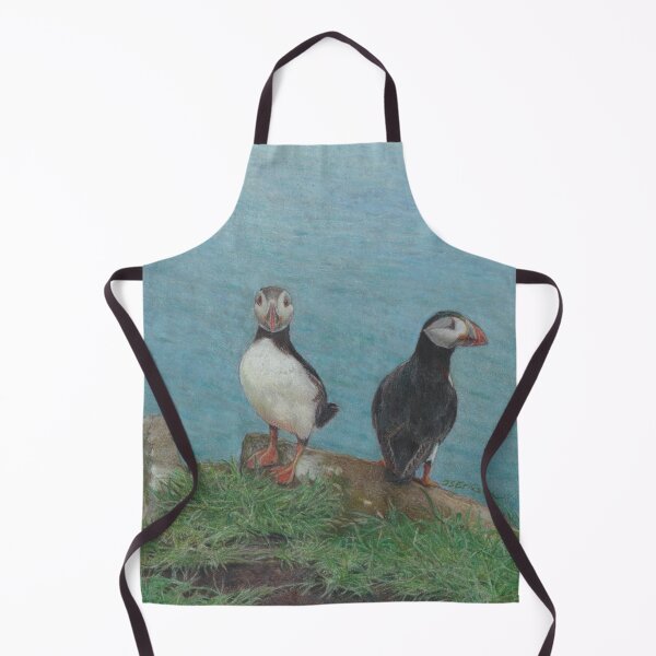 Item preview, Puffins on the Faroese Island of Mykines designed and sold by ISEriksonartist.