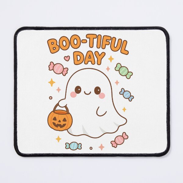Item preview, Bootiful Ghost – Cute Kawaii Halloween Candy Day designed and sold by Taans-Creation.