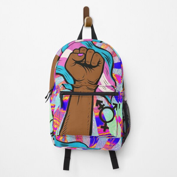 Item preview, trans pride fist designed and sold by Sludgeknuckle.