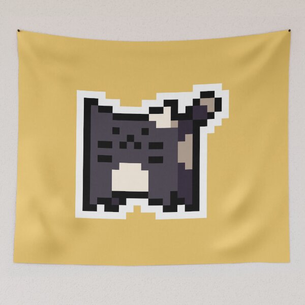 Item preview, Black-White Bi-Color Pixel-Cat designed and sold by Wojciech Sumara.