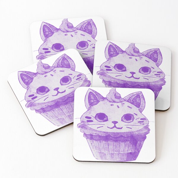 Item preview, Cute Kitty Cat CupCake designed and sold by kinpirks.