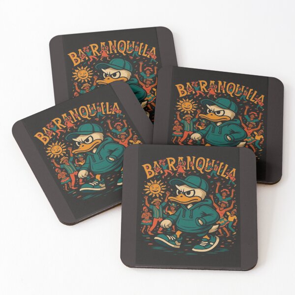 Item preview, Barranquilla Carnaval Duck – Skater Streetwear Colombia Vibes – Funny Cool Animal Art designed and sold by ReyDeLaCalle.