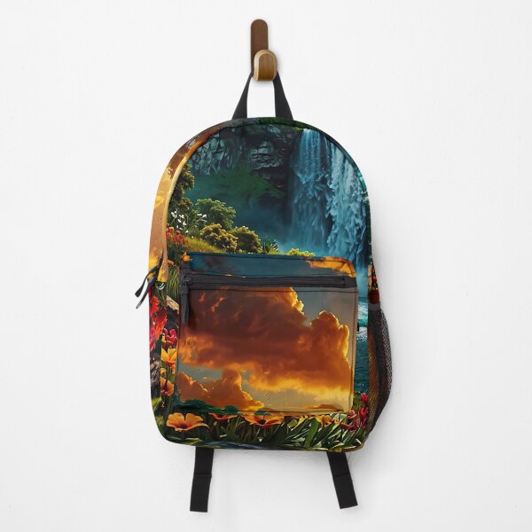 Item preview, Evening Glow Waterfall designed and sold by PixelParadies.
