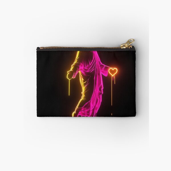 Item preview, Neon Jesus with heart designed and sold by NeyonSaints.