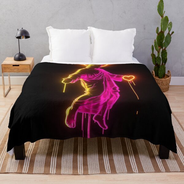 Item preview, Neon Jesus with heart designed and sold by NeyonSaints.