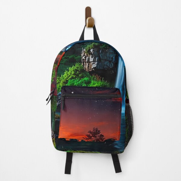 Item preview, Waterfall at sunset designed and sold by PixelParadies.
