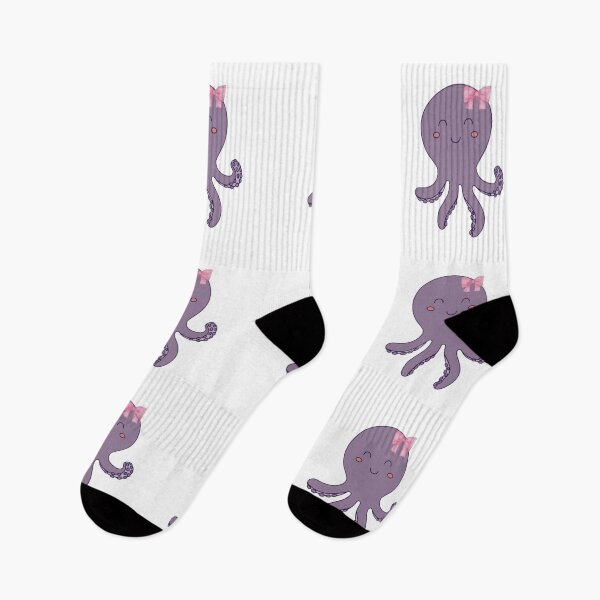 Item preview, cute octopus designed and sold by AuraCraftPrints.