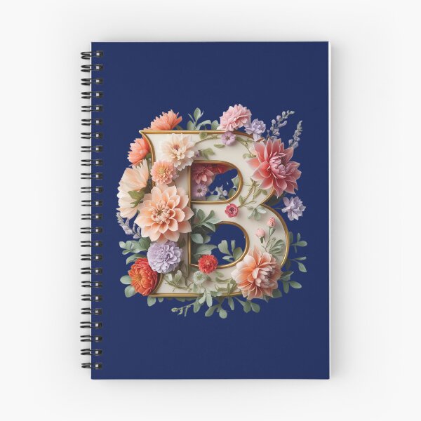 Item preview, Elegant Floral Monogram Letter B – Botanical Initial with Peonies, Roses & Dahlias | Personalized Gift & Feminine Decor designed and sold by AmenAlways.